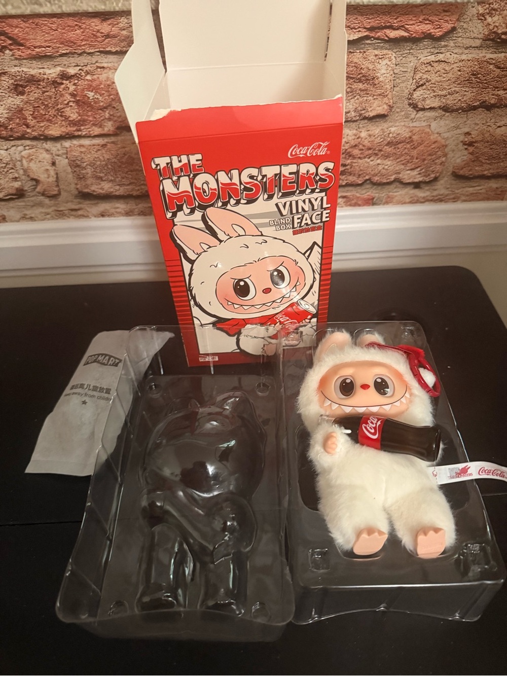 Pop Mart The Monsters Labubu Cola Plush Figure- Surprise Shake